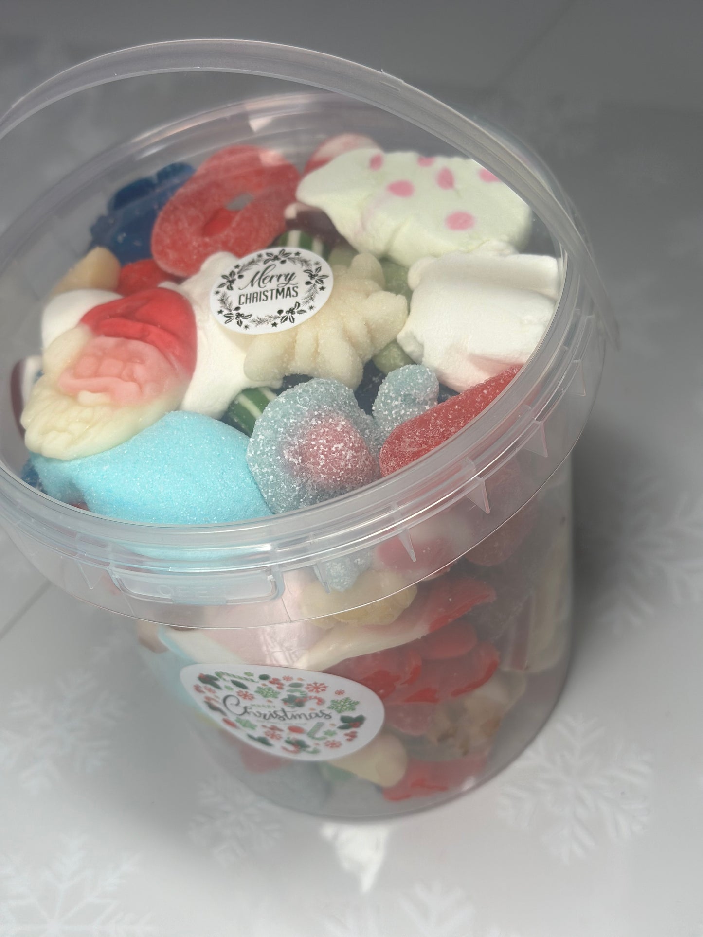 Christmas 1kg Sweet Bucket