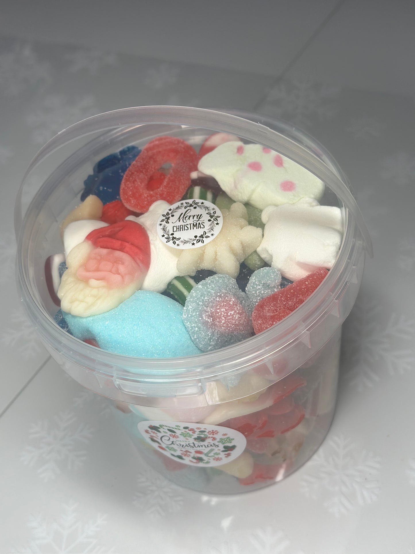 Christmas 1kg Sweet Bucket